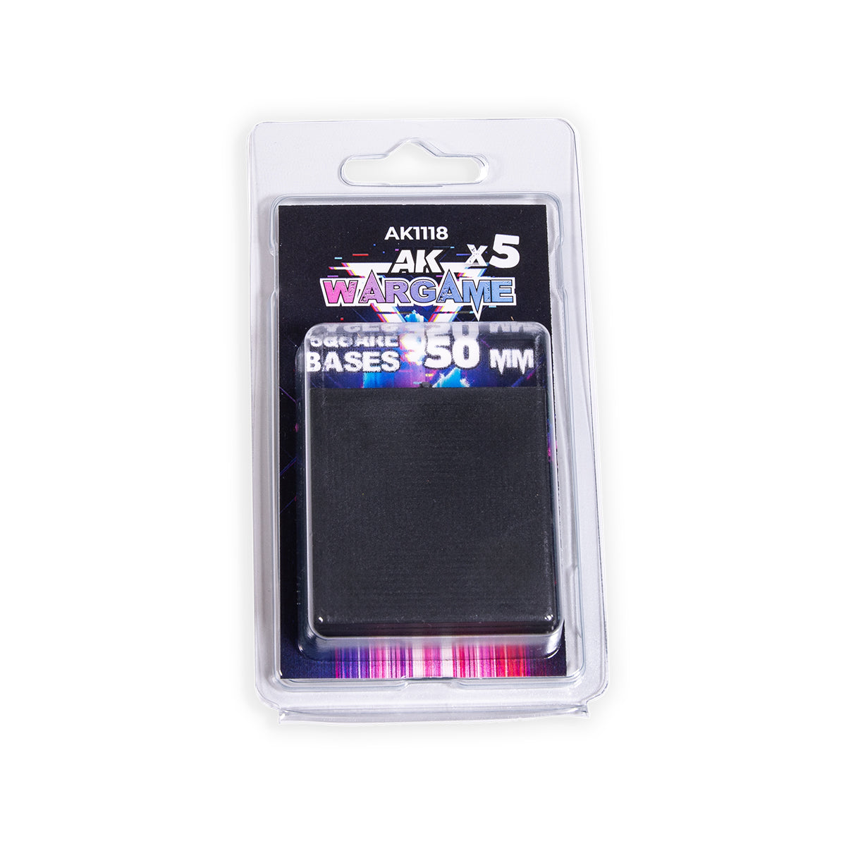 AK Interactive: Square Bases 50X50mm X5 Units