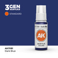 AK Interactive: 3G Acrylic Dark Blue (17ml)