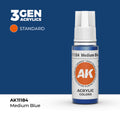 AK Interactive: 3G Acrylic Medium Blue (17ml)