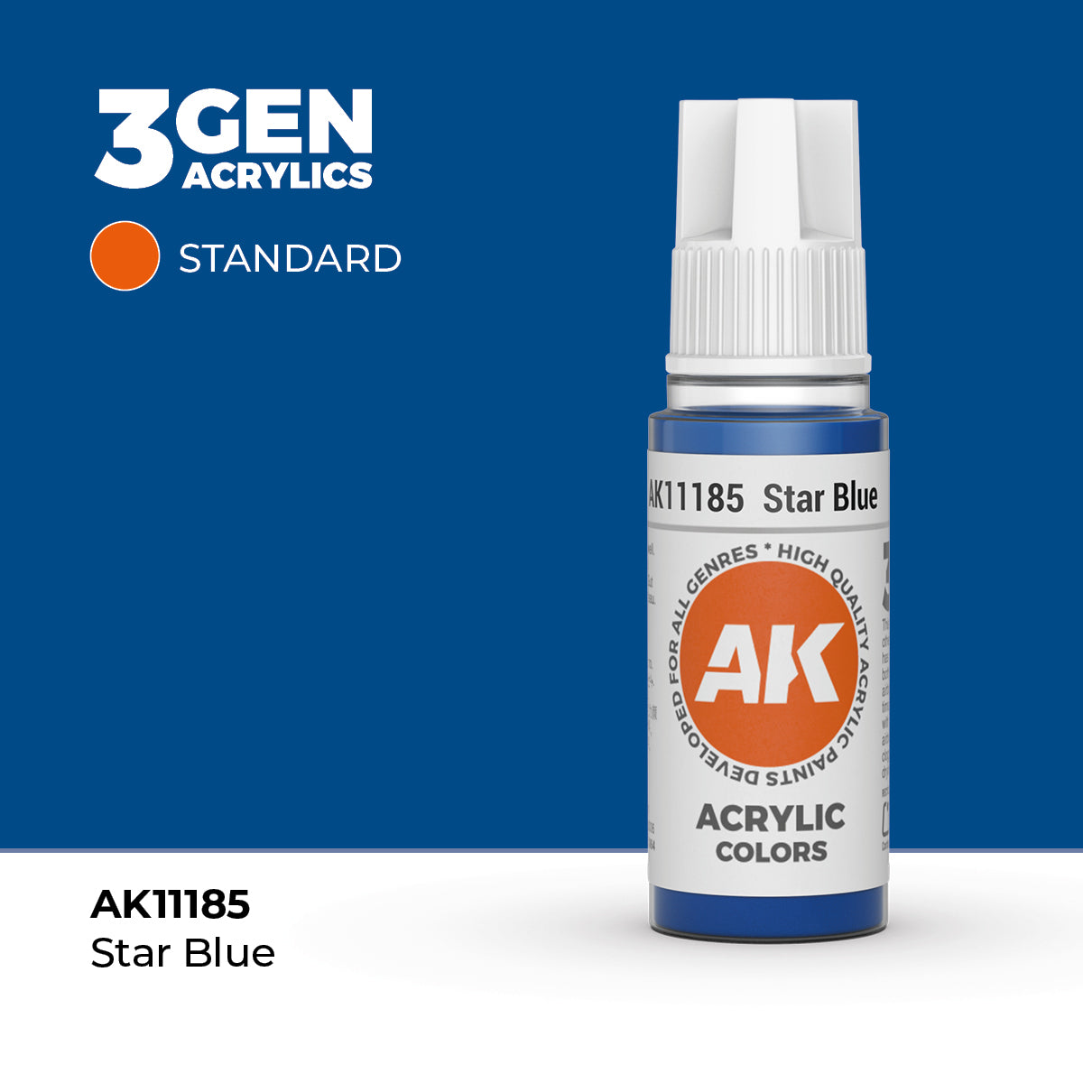 AK Interactive: 3G Acrylic Star Blue (17ml)