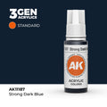 AK Interactive: 3G Acrylic Strong Dark Blue (17ml)