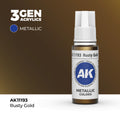 AK Interactive: 3G Acrylic Rusty Gold (17ml)
