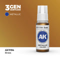 AK Interactive: 3G Acrylic Brass (17ml)
