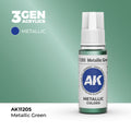 AK Interactive: 3G Acrylic Metallic Green (17ml)