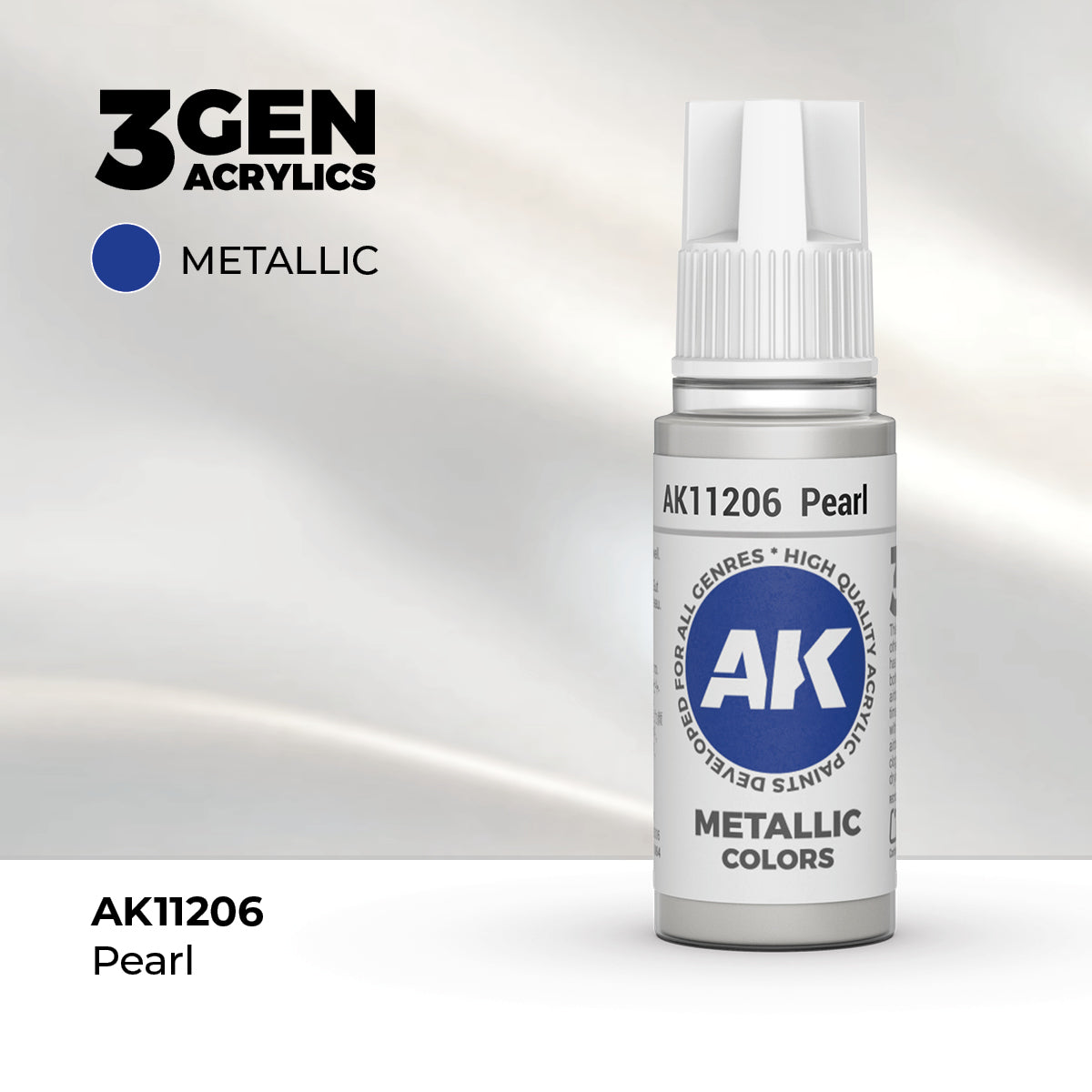 AK Interactive: 3G Acrylic Pearl (17ml)