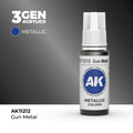 AK Interactive: 3G Acrylic Gun Metal (17ml)