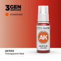 AK Interactive: 3G Acrylic Clear Red (17ml)
