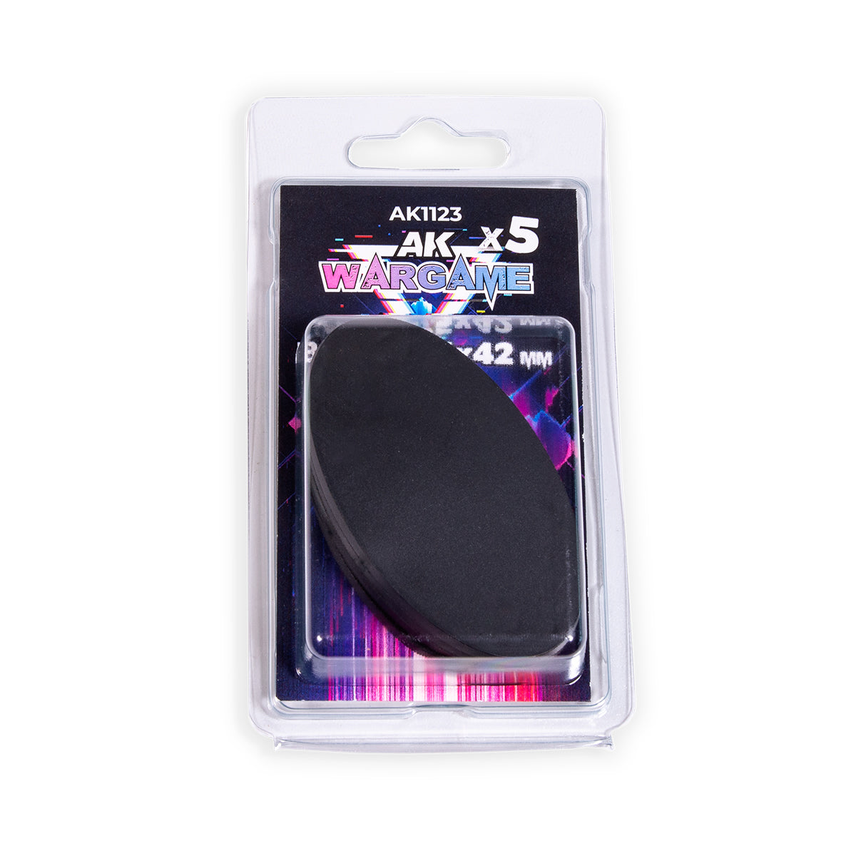 AK Interactive: Oval Bases 75X42mm X5 Units