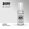 AK Interactive: 3G Acrylic Metal Medium (17ml)