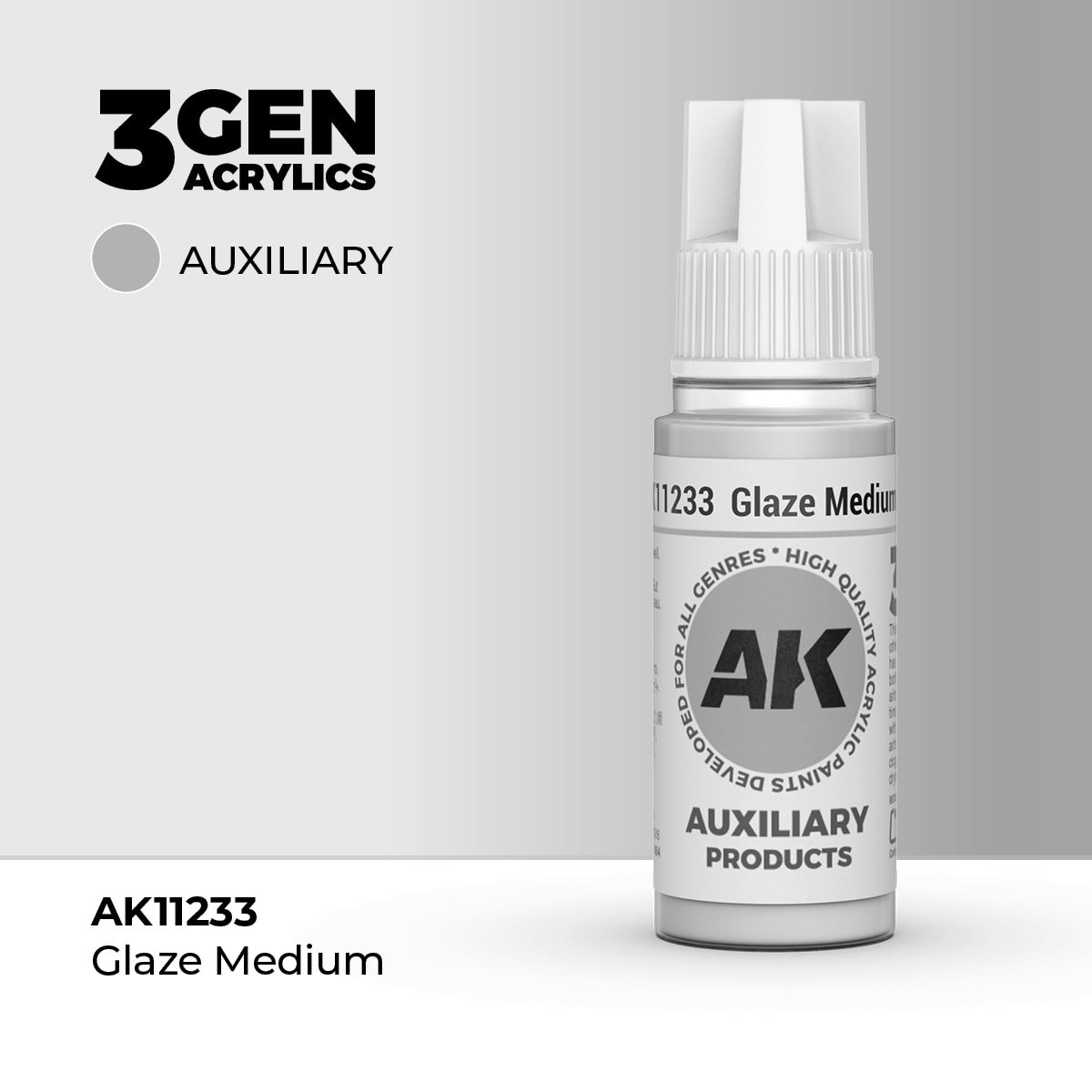 AK Interactive: 3G Acrylic Glaze Medium (17ml)