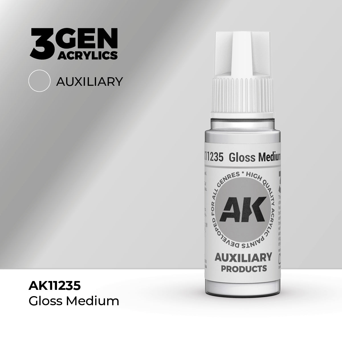 AK Interactive: 3G Acrylic Gloss Medium (17ml)