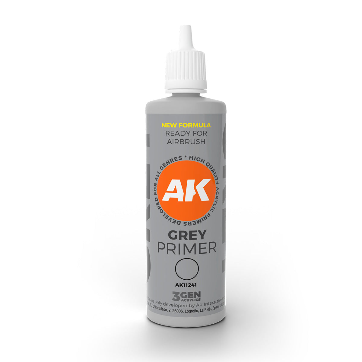 AK Interactive: 3G Grey Primer (100ml)