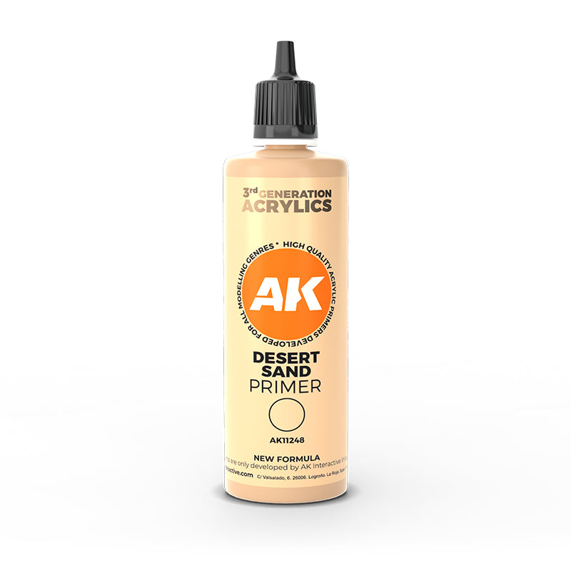 AK Interactive: 3G Desert Sand Primer (100ml)