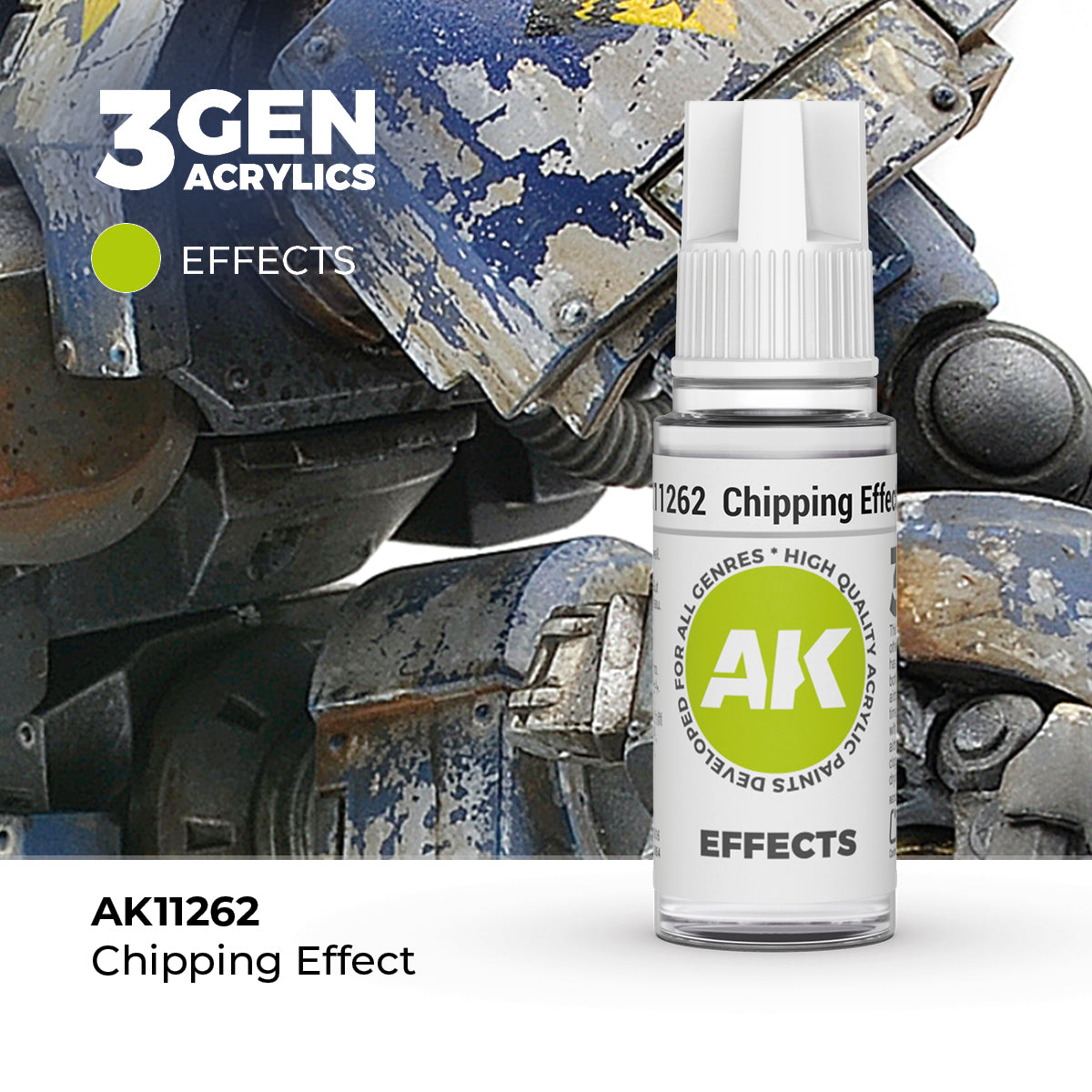 AK Interactive: Chipping Effects - EFFECTS (17ml)