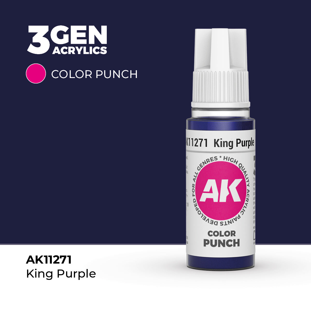 AK Interactive: King Purple COLOR PUNCH (17ml)
