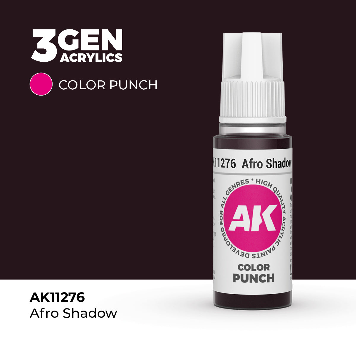 AK Interactive: Afro Shadow COLOR PUNCH (17ml)