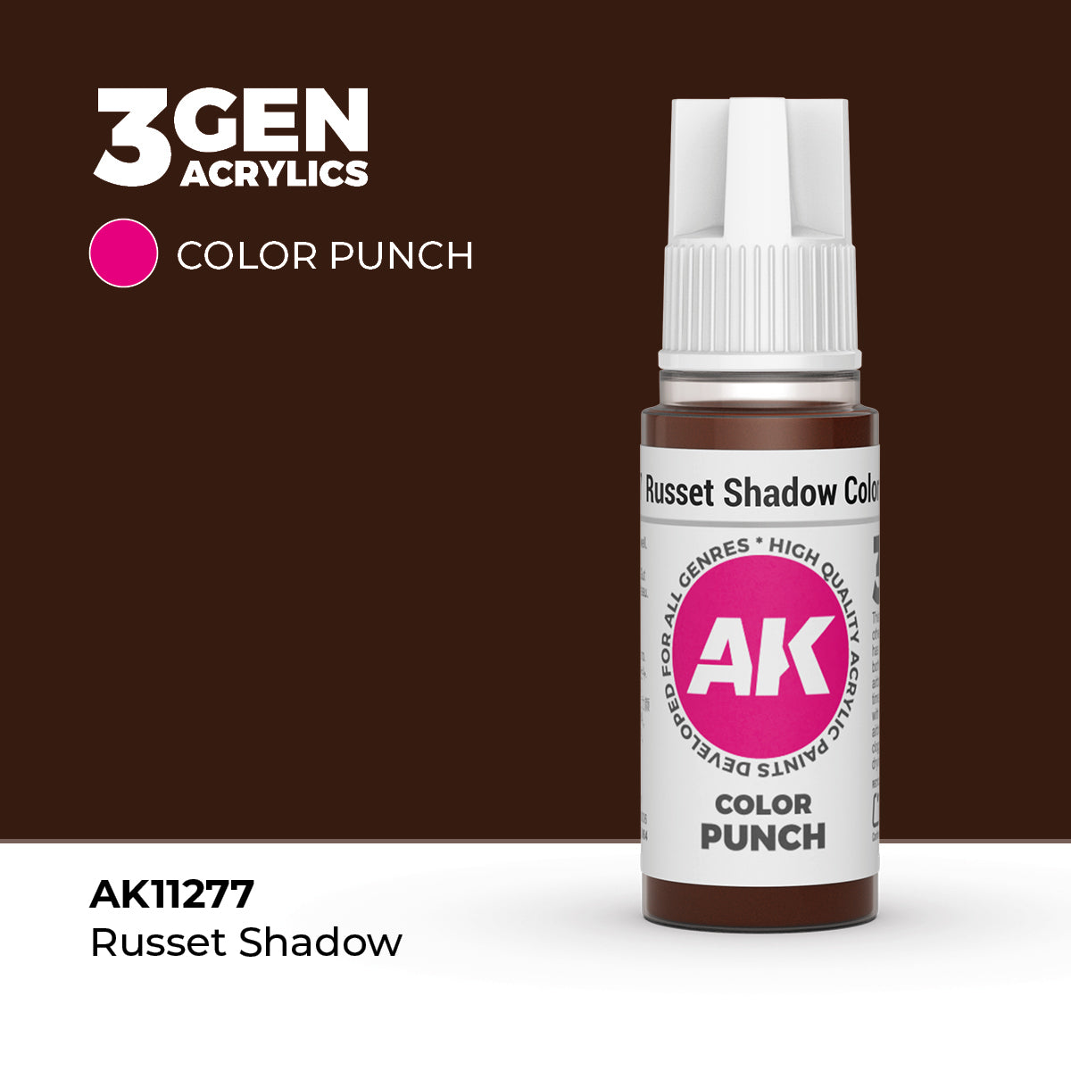 AK Interactive: Russet Shadow COLOR PUNCH (17ml)