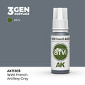 AK Interactive: 3G WWI French Artillery Grey