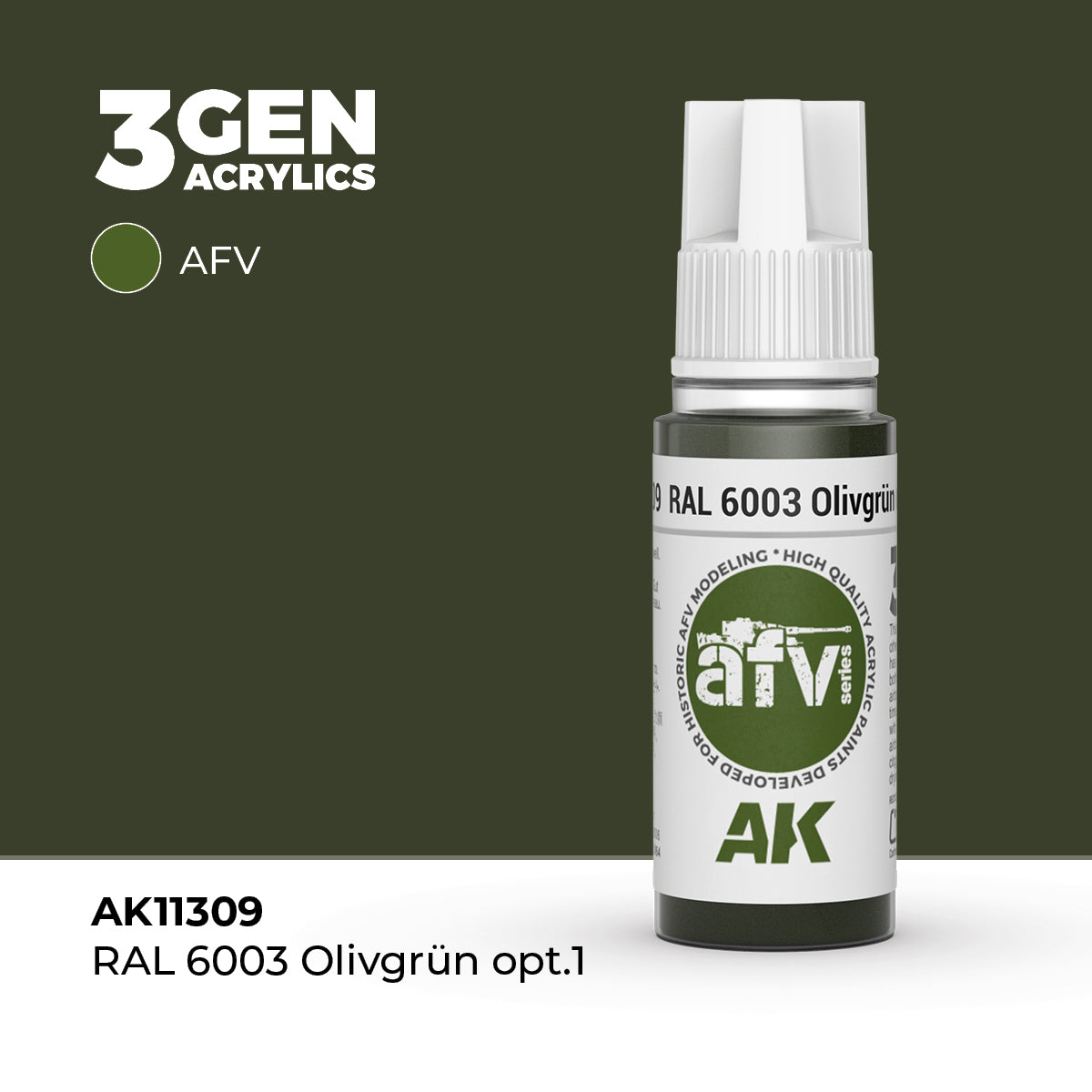 AK Interactive: 3G RAL 6003 Olivgrün Opt.1