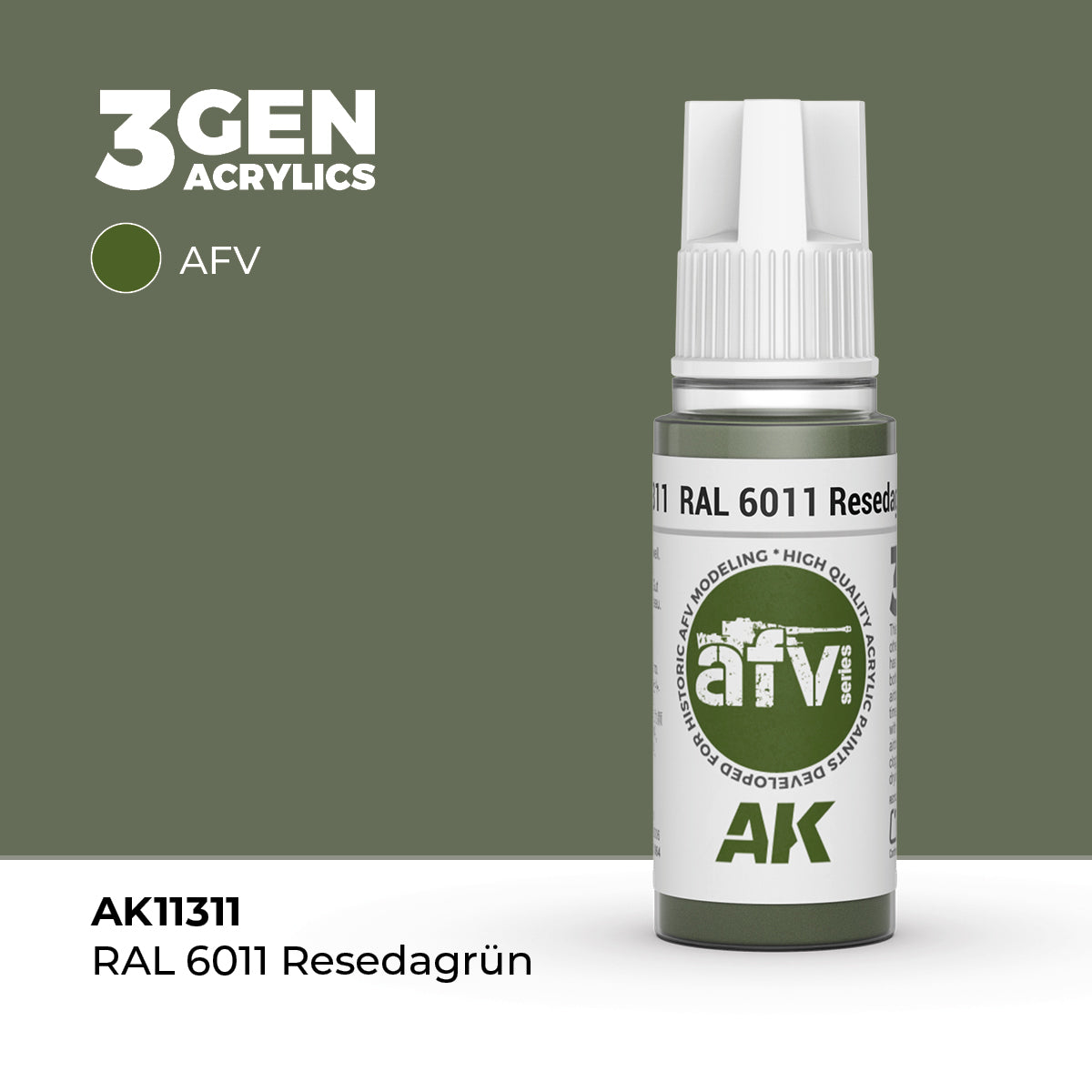 AK Interactive: 3G RAL 6011 Resedagrün