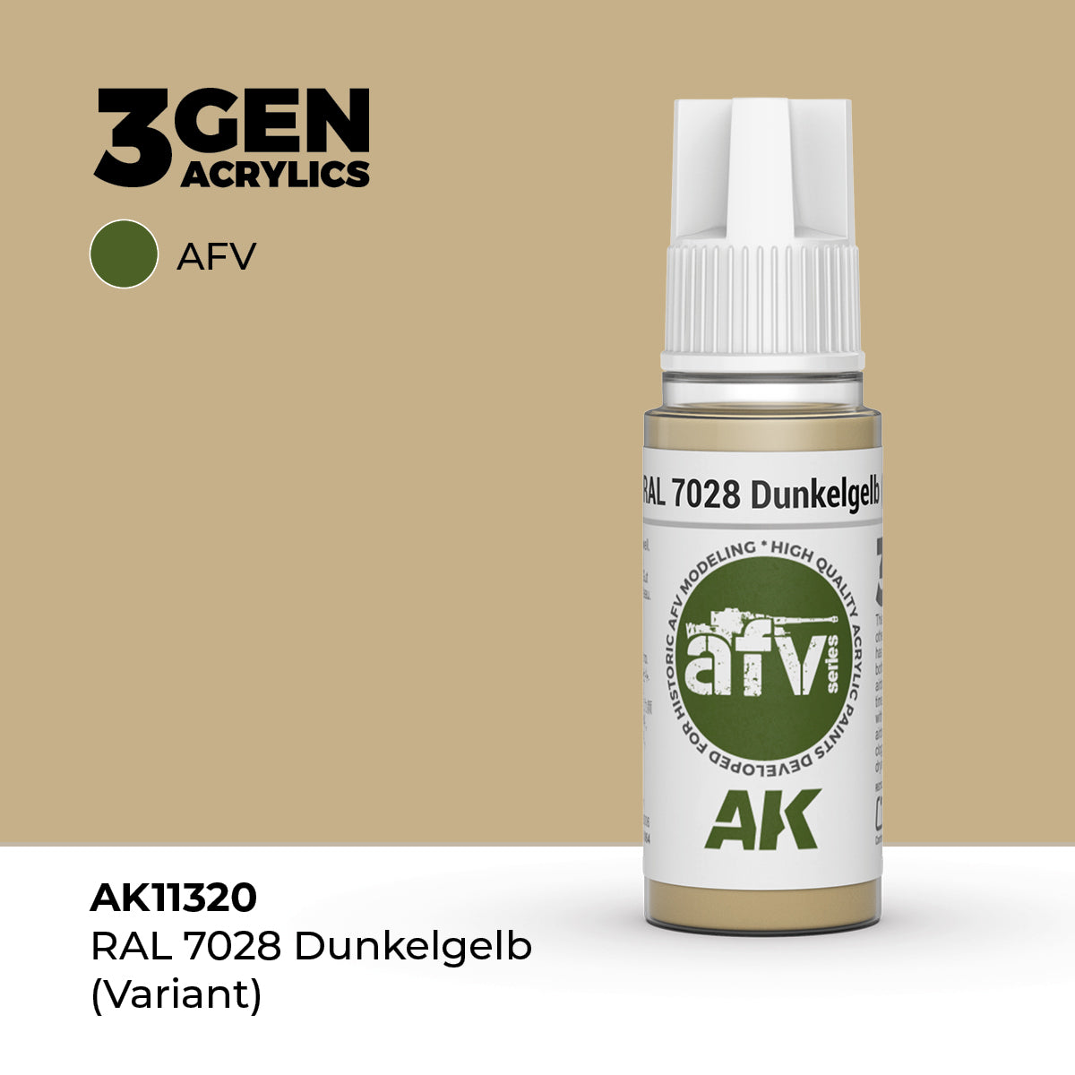 AK Interactive: 3G RAL 7028 Dunkelgelb (Variant)