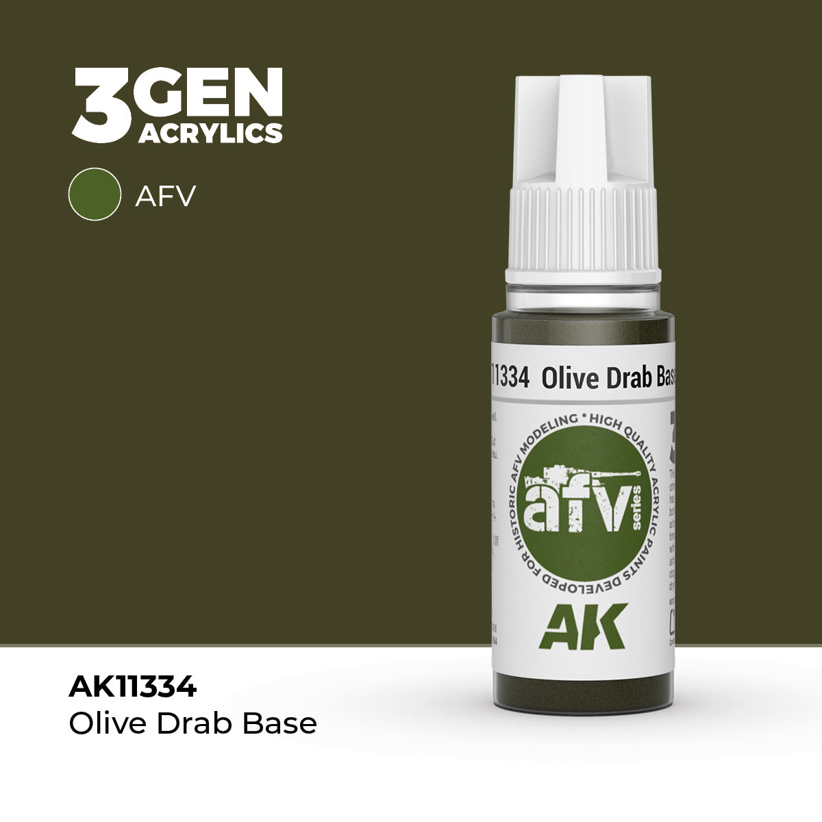 AK Interactive: 3G Olive Drab Base