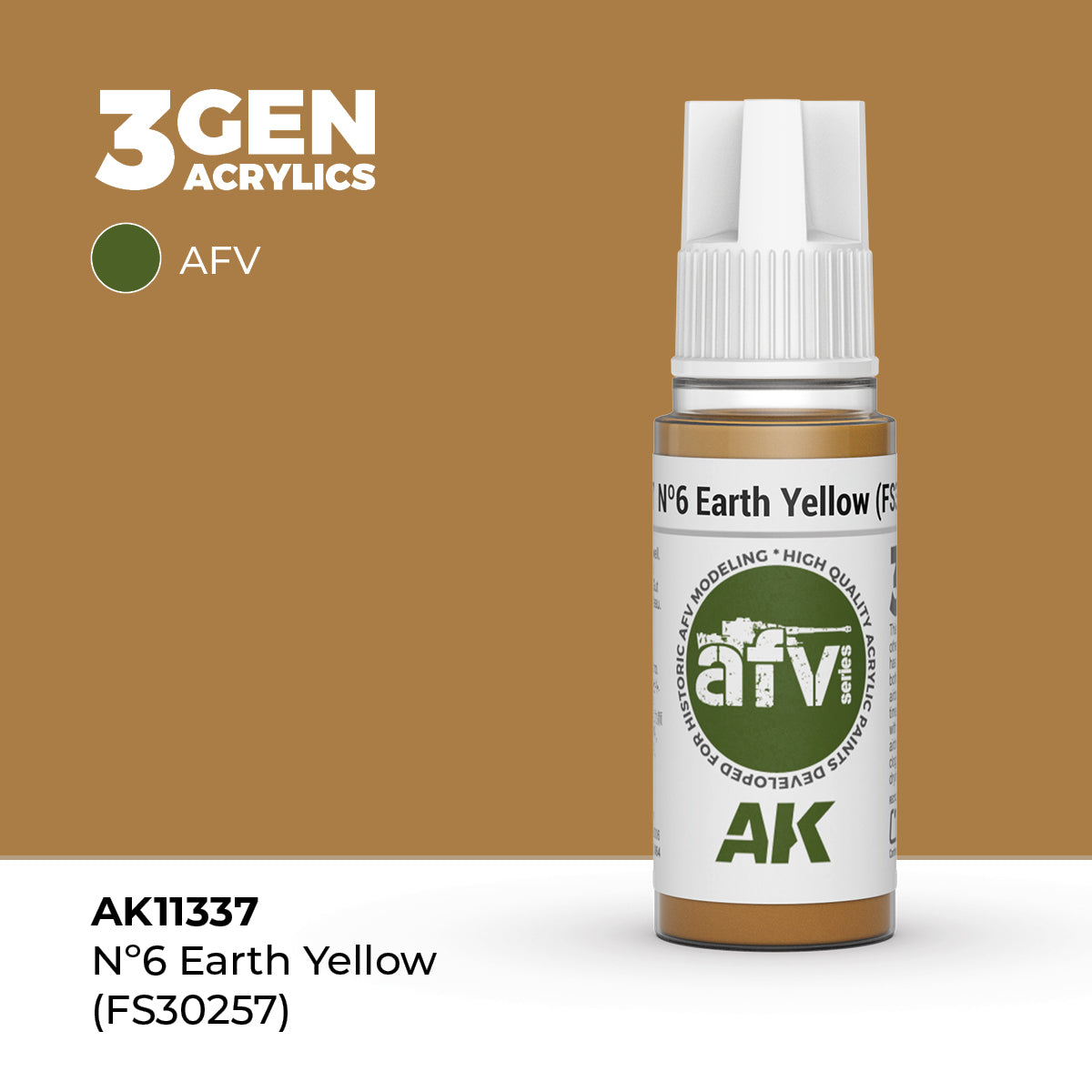 AK Interactive: 3G No6 Earth Yellow (FS30257)