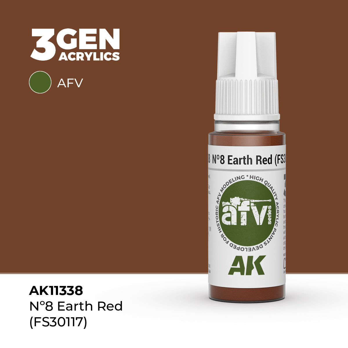 AK Interactive: 3G No8 Earth Red (FS30117)