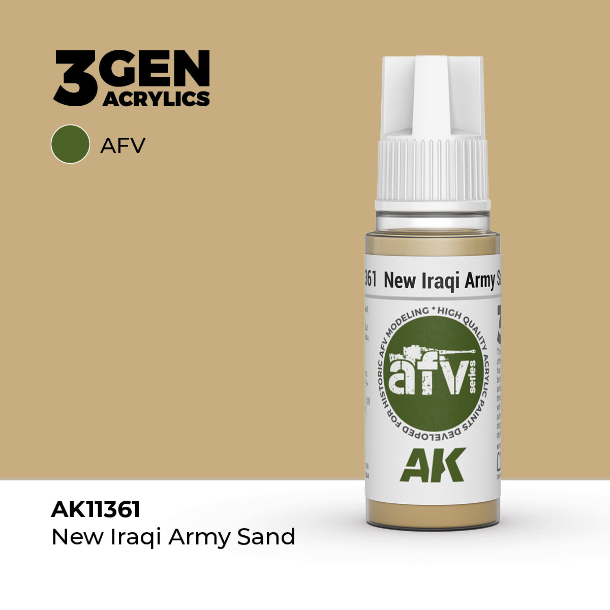 AK Interactive: 3G New Iraqi Army Sand