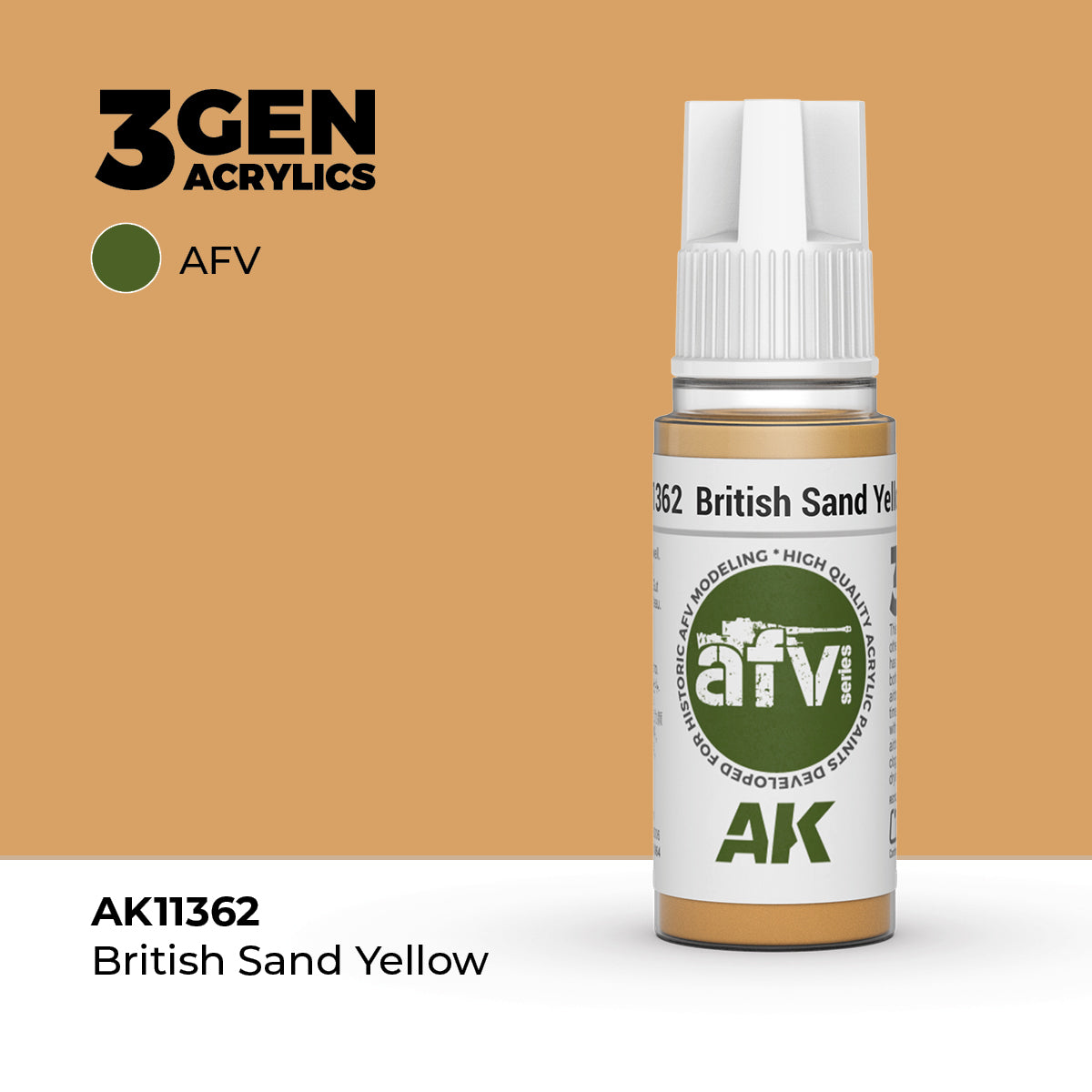AK Interactive: 3G British Sand Yellow