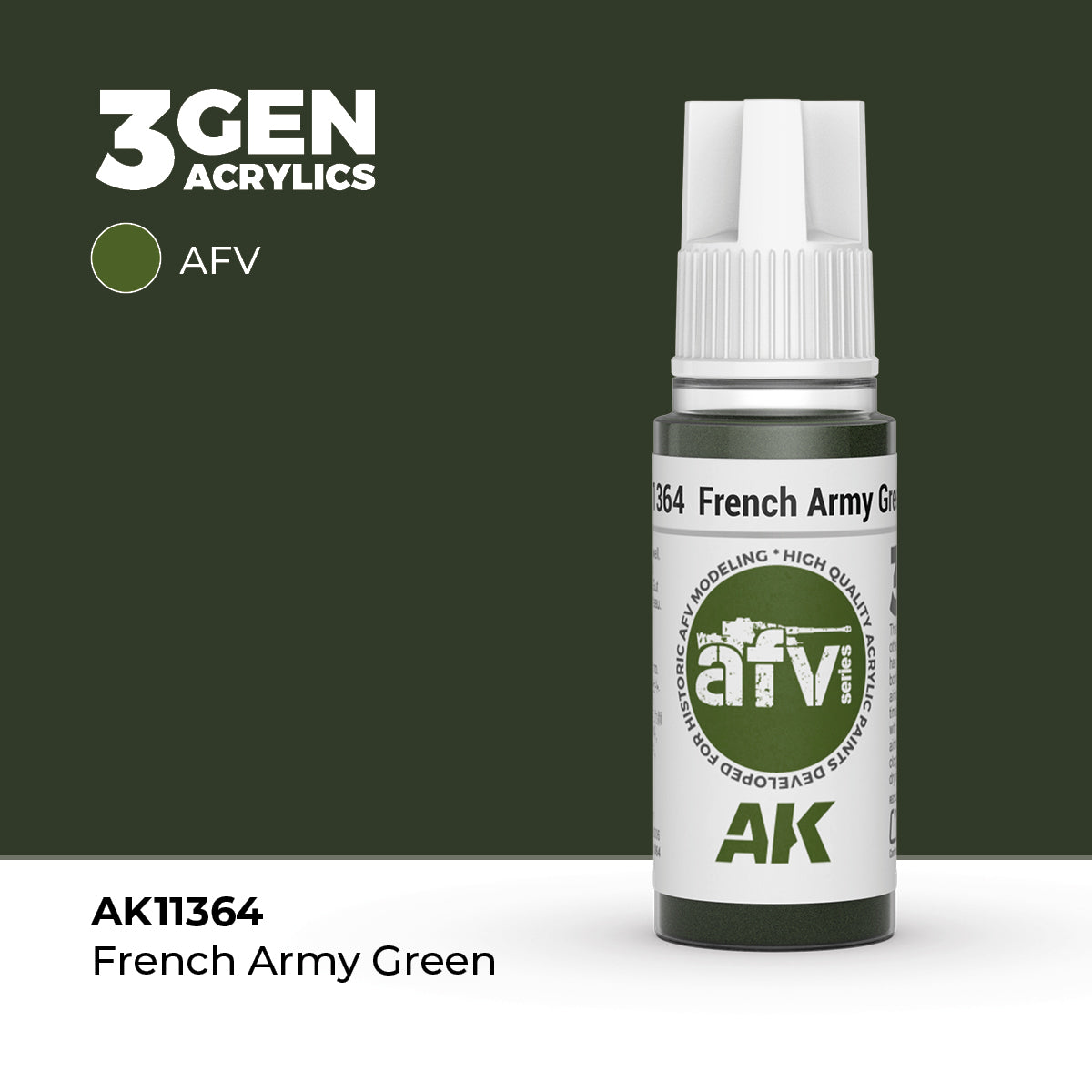 AK Interactive: 3G French Army Green