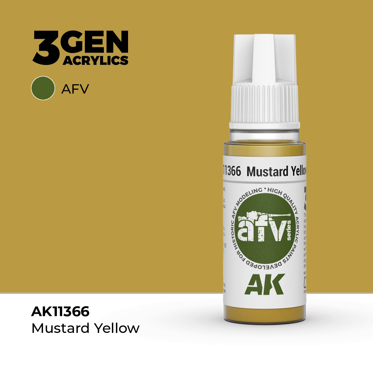 AK Interactive: 3G Mustard Yellow