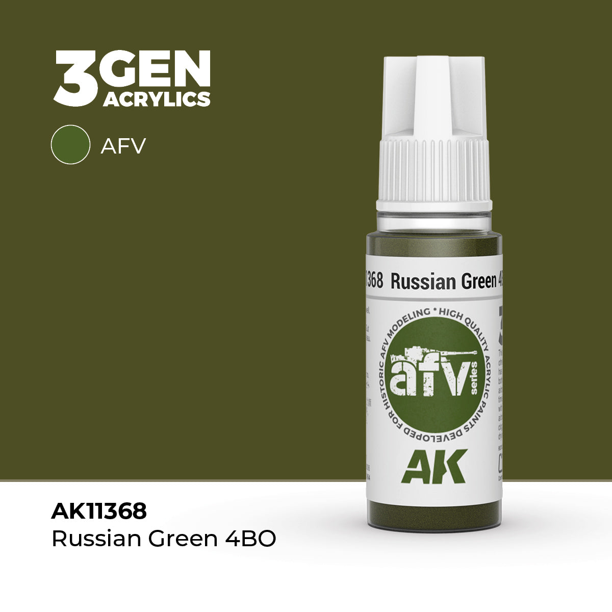 AK Interactive: 3G Russian Green 4BO