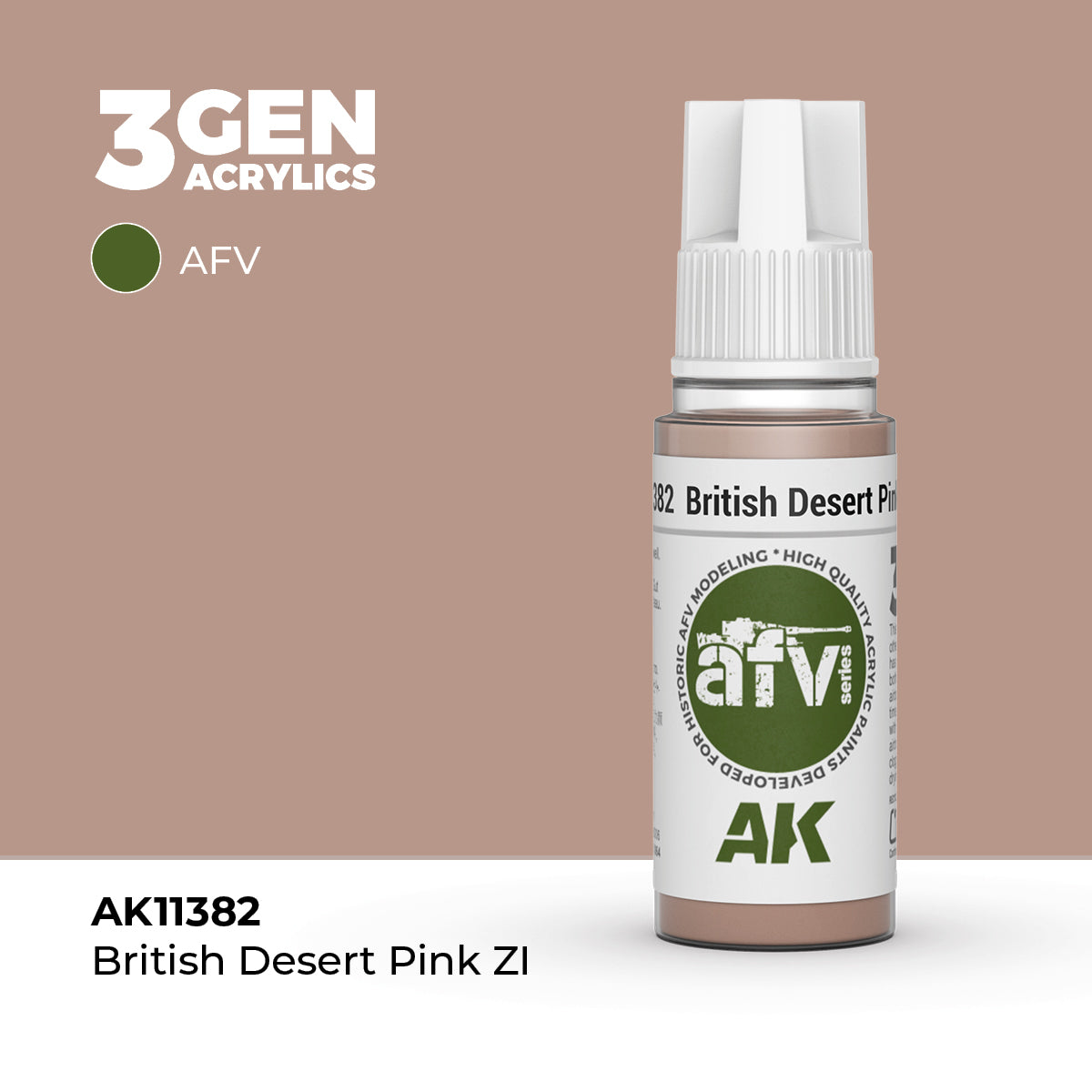 AK Interactive: 3G British Desert Pink ZI