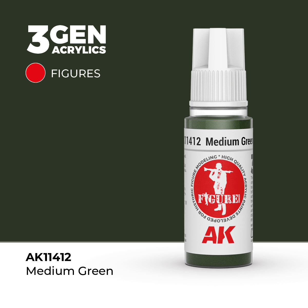 AK Interactive: 3G Medium Green