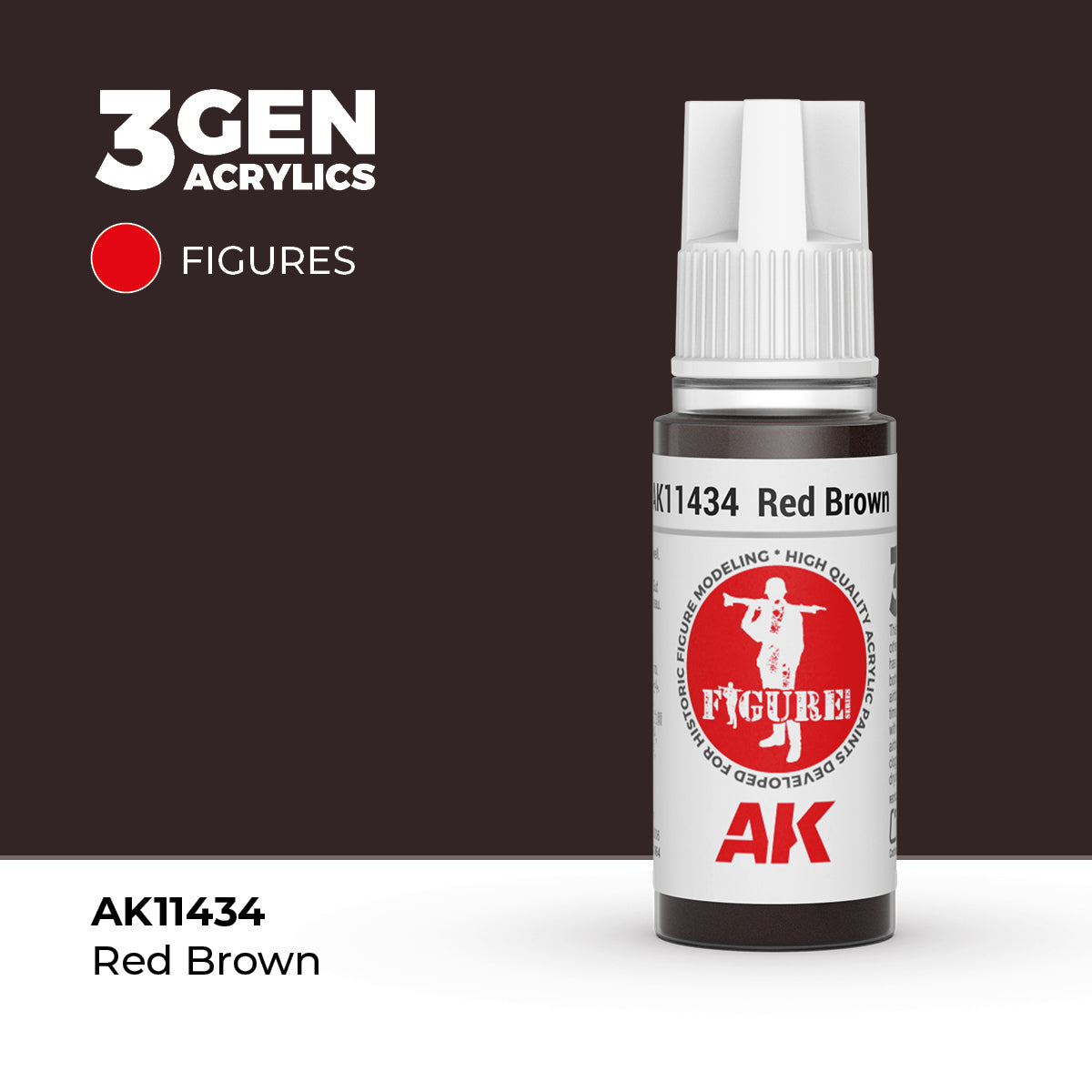 AK Interactive: 3G Red Brown