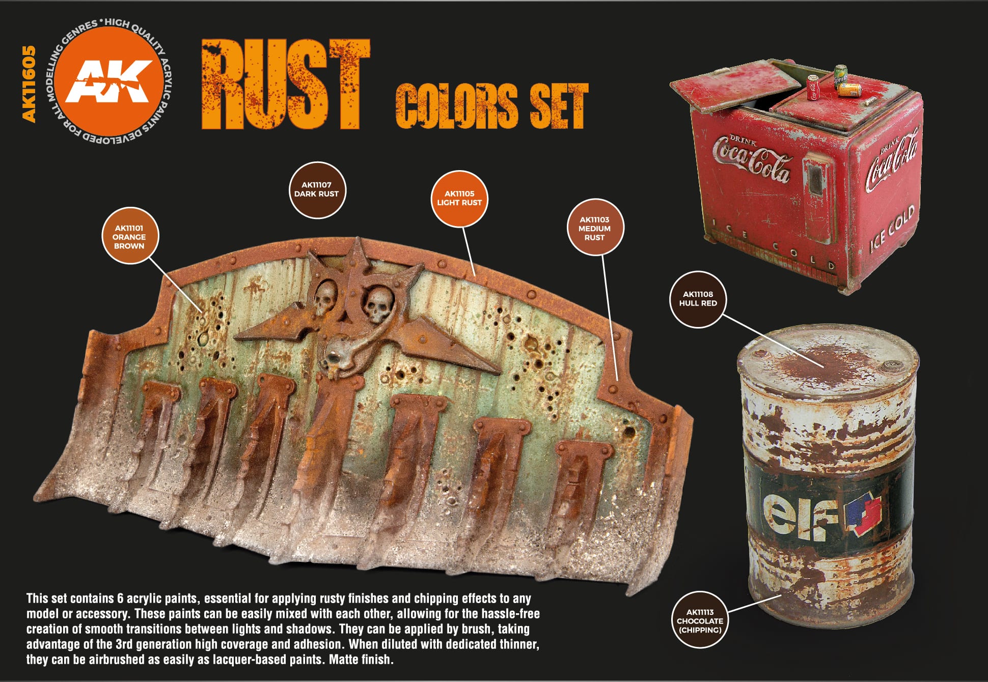 AK Interactive: 3G Rust Set - product image 3