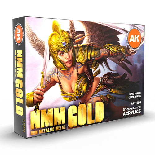 AK Interactive: 3G Non Metallic Metal - Gold Set - product image 1
