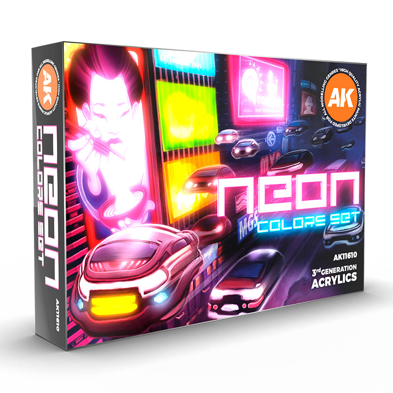 AK Interactive: 3G Neon Colors Set - product image 1