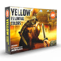 AK Interactive: 3G Essential Colours - Yellow Set