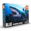 AK Interactive: 3G Essential Colours - Blue Set