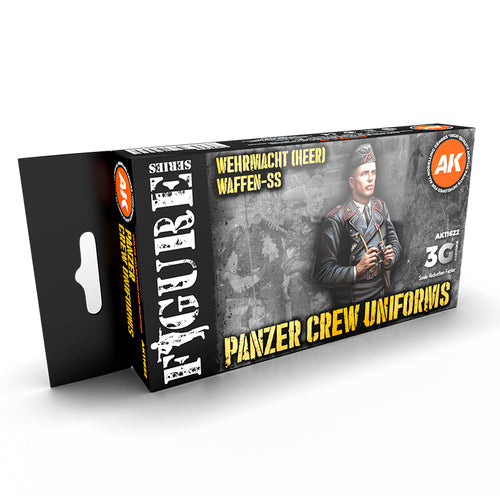 AK Interactive: 3G Panzer Crew Black Uniforms Set - product image 1