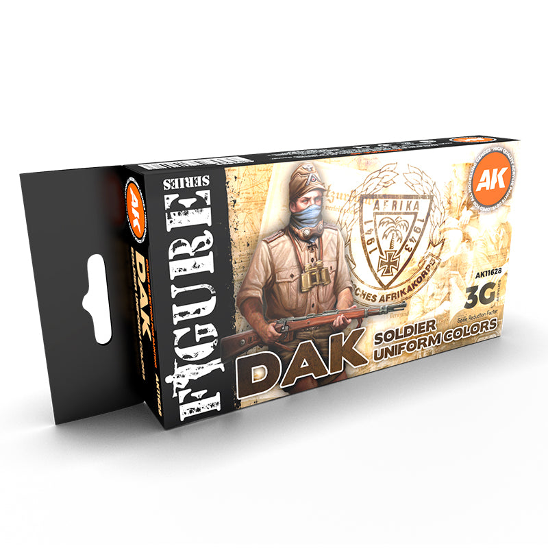 AK Interactive: 3G DAK Soldier Uniform Colors
