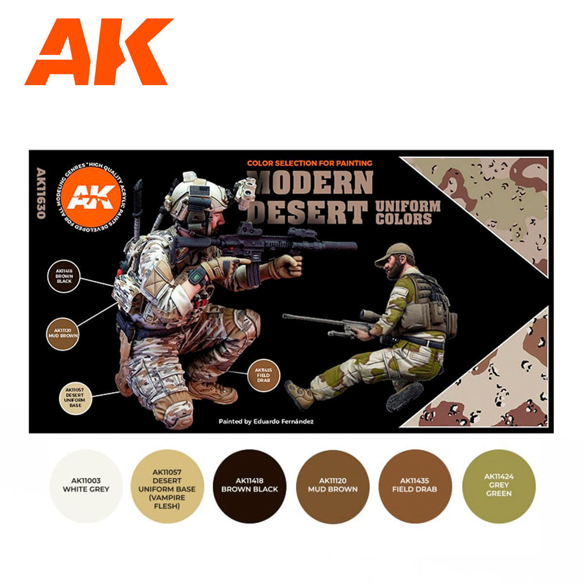 AK Interactive: 3G Modern Desert Uniform Colors Set - product image 2