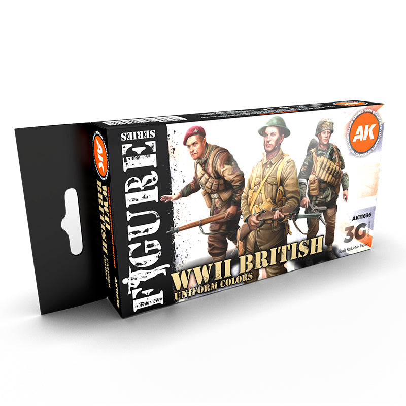 AK Interactive: 3G WWII British Uniform Colors