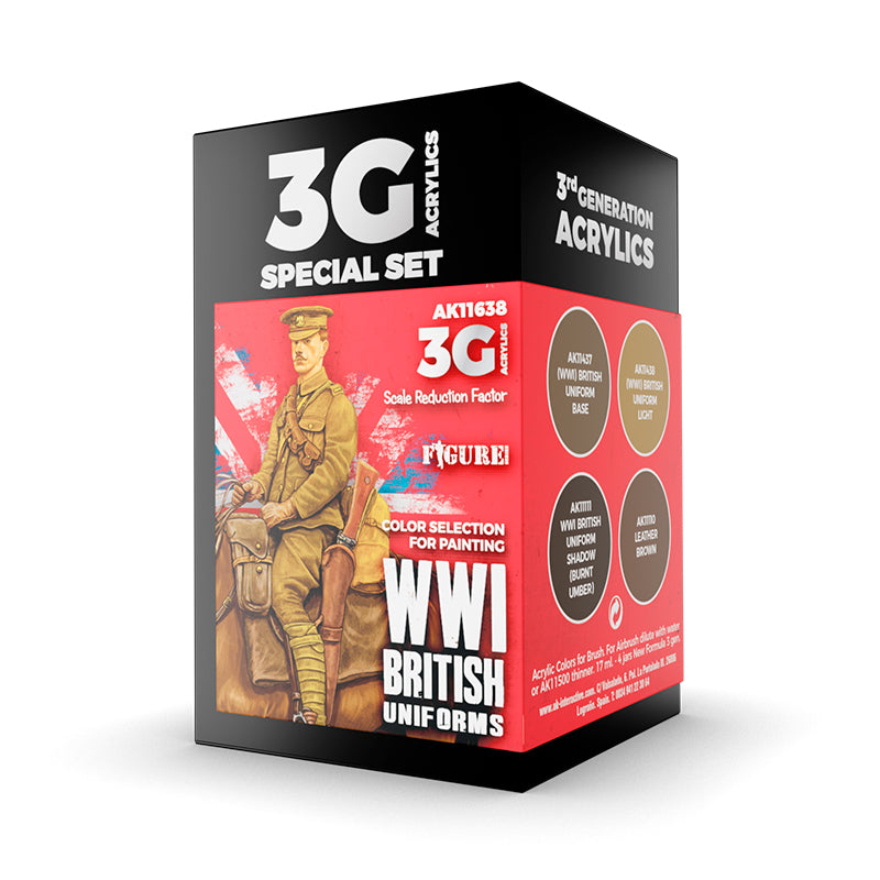 AK Interactive: 3G WWI British Uniforms