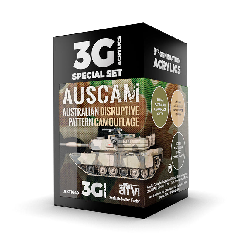 AK Interactive: AUSCAM COLORS SET 3G