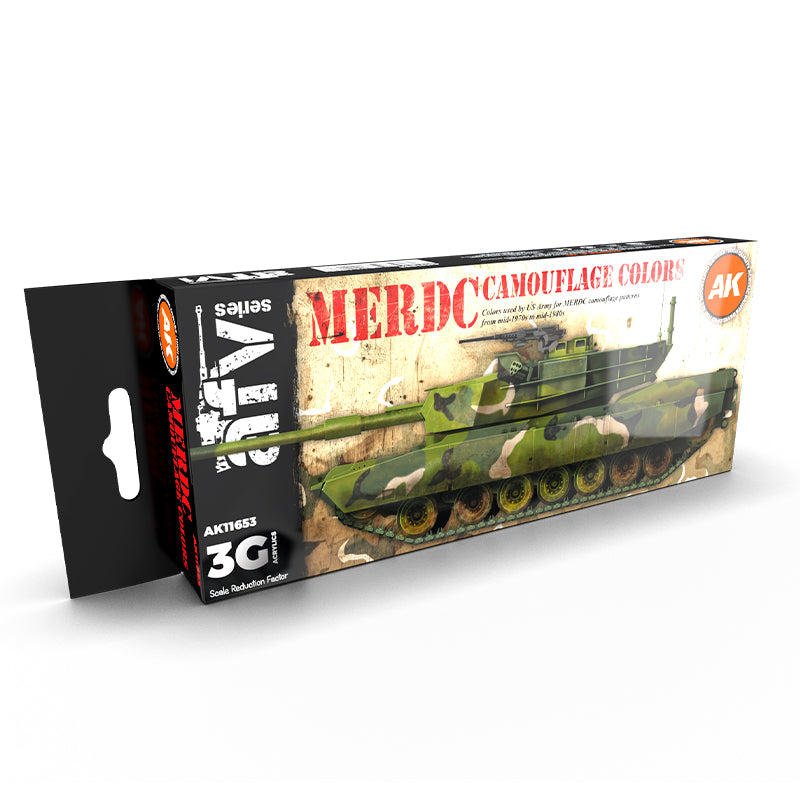 AK Interactive: 3G MERDC Camouflage Colors