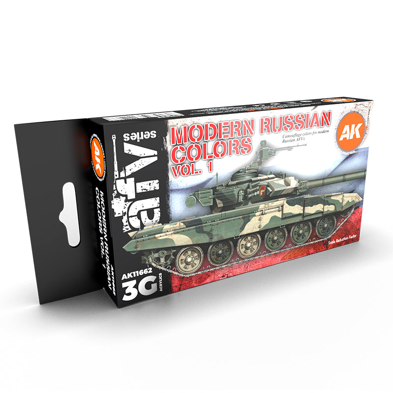 AK Interactive: 3G Modern Russian Colours Vol.1