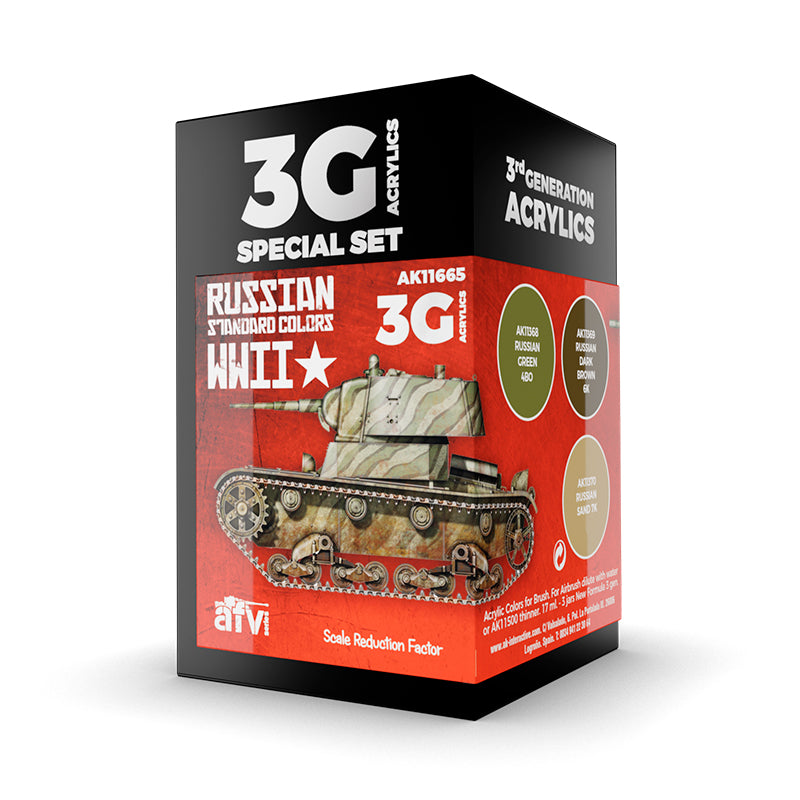 AK Interactive: 3G Russian Standard WWII Combo
